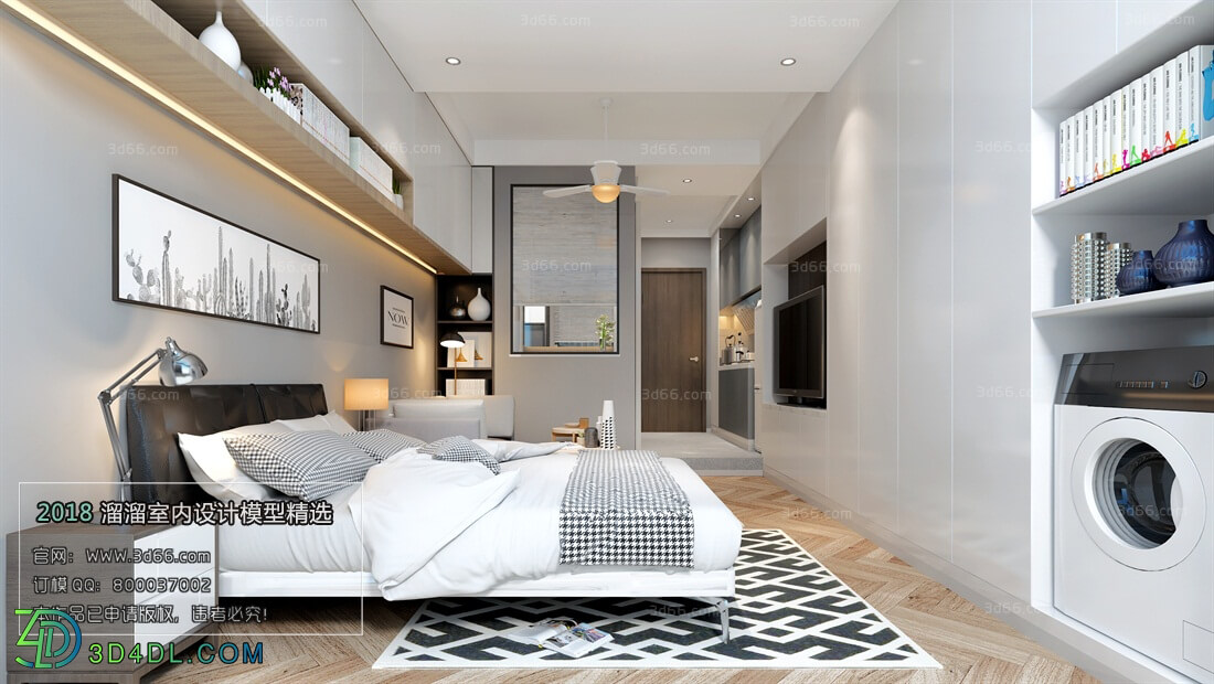 3D66 2018 Hotel Suite Modern style A011