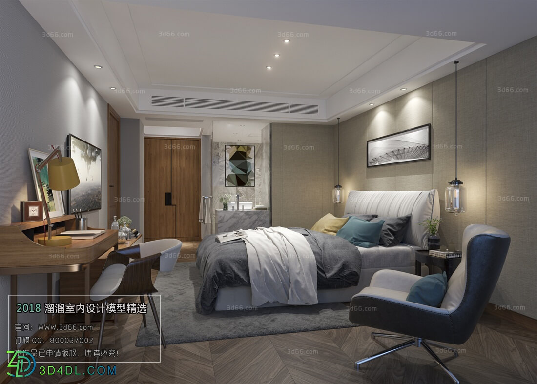 3D66 2018 Hotel Suite Modern style A012