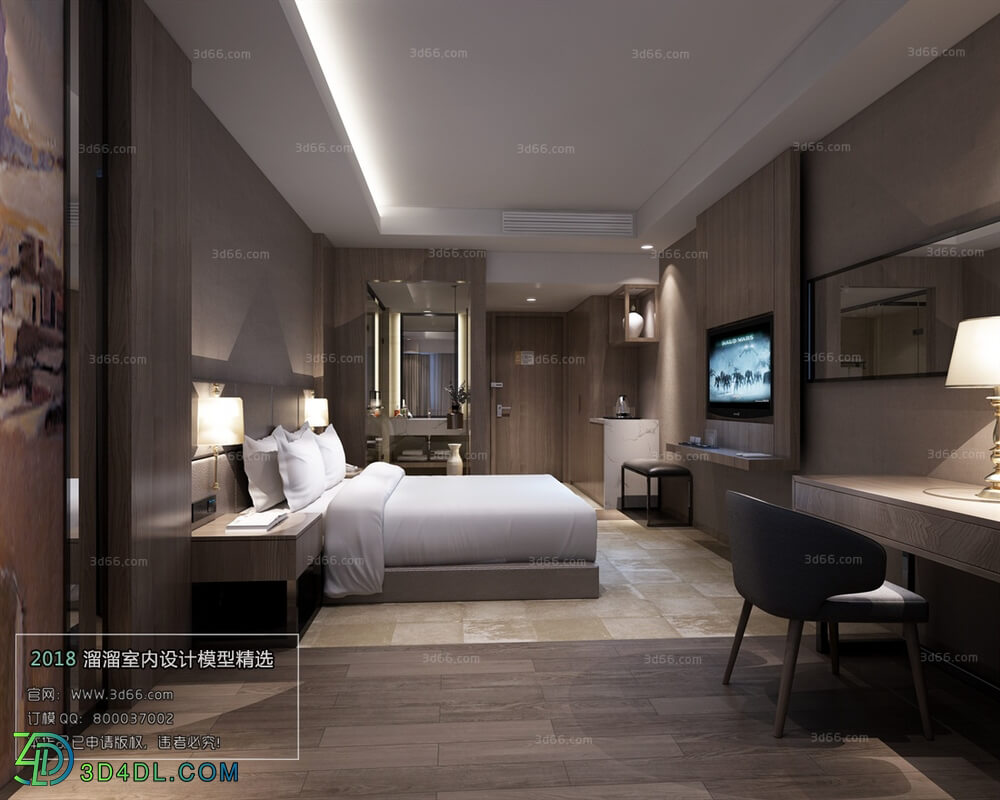 3D66 2018 Hotel Suite Modern style A014
