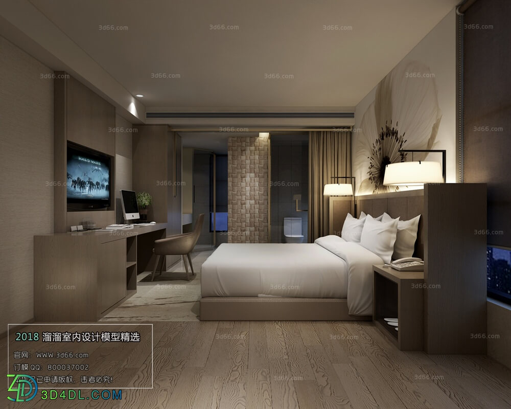 3D66 2018 Hotel Suite Modern style A016