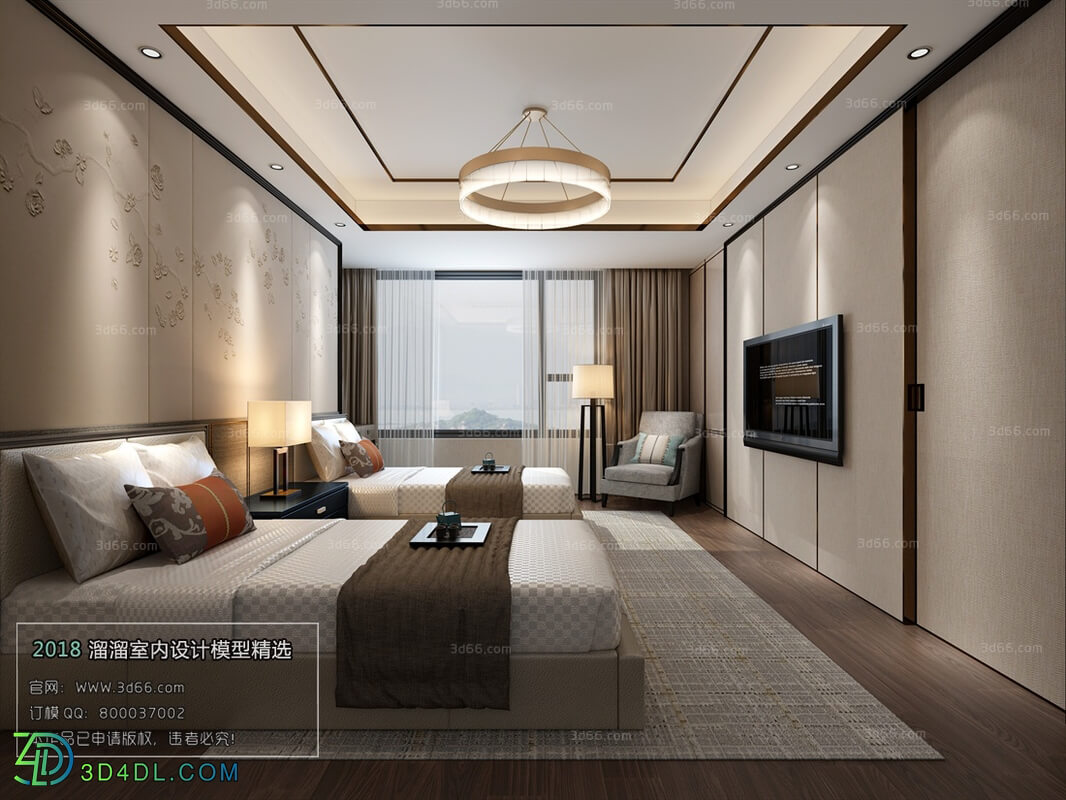 3D66 2018 Hotel Suite Modern style A017