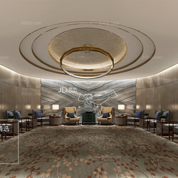 3D66 2018 Office Meeting Reception Room Mix style J004 