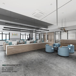 3D66 2018 Office Meeting Reception Room Modern style A002 