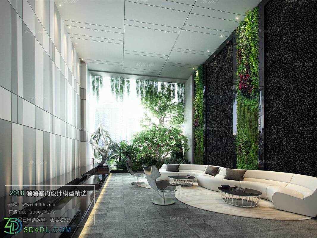 3D66 2018 Office Meeting Reception Room Modern style A012