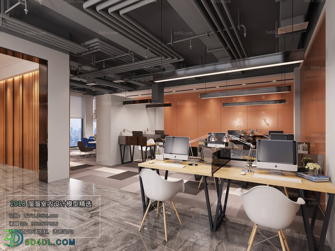 3D66 2018 Office Meeting Reception Room Modern style A016