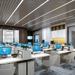 3D66 2018 Office Meeting Reception Room Modern style A017 