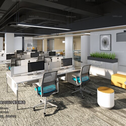 3D66 2018 Office Meeting Reception Room Modern style A018 