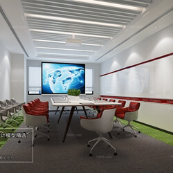 3D66 2018 Office Meeting Reception Room Modern style A020 