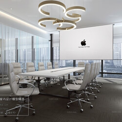 3D66 2018 Office Meeting Reception Room Modern style A021 