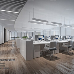 3D66 2018 Office Meeting Reception Room Modern style A022 