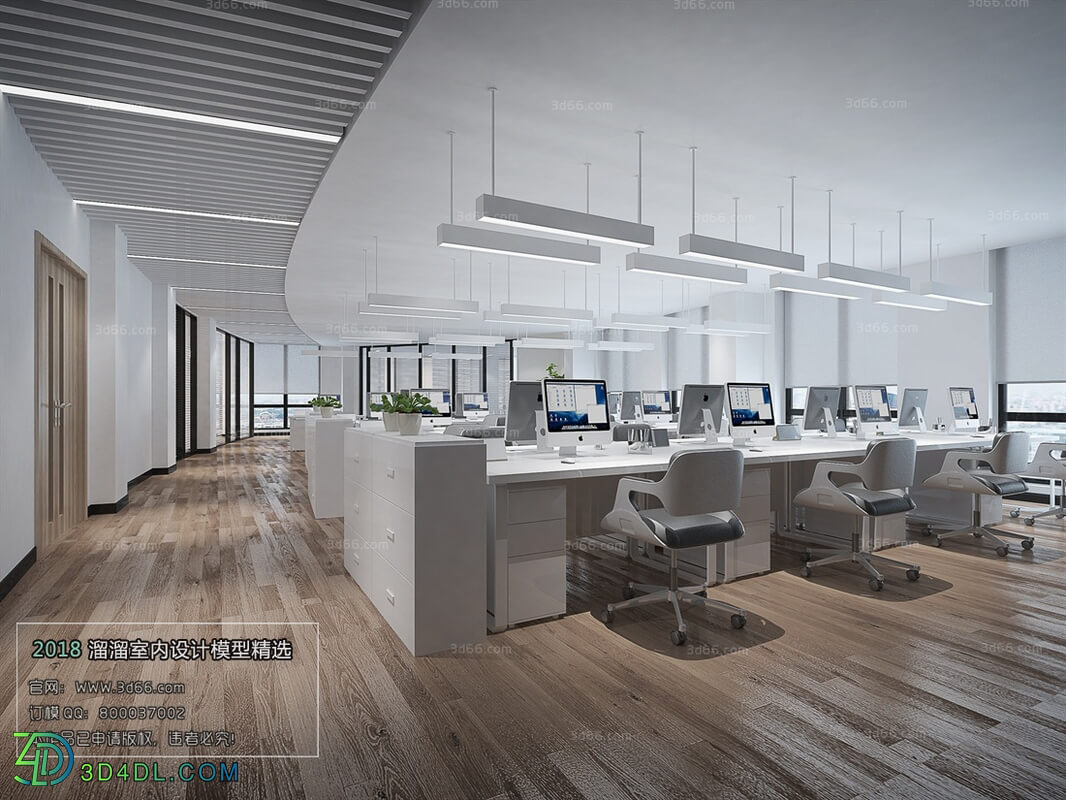 3D66 2018 Office Meeting Reception Room Modern style A022