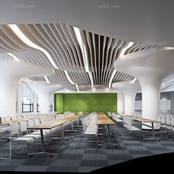 3D66 2018 Office Meeting Reception Room Modern style A025 