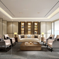 3D66 2018 Office Meeting Reception Room Modern style A027 