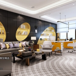 3D66 2018 Office Meeting Reception Room Modern style A030 