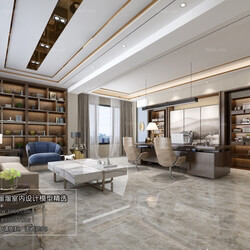 3D66 2018 Office Meeting Reception Room Modern style A031 