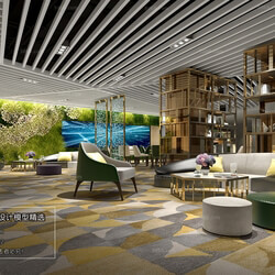 3D66 2018 Office Meeting Reception Room Modern style A032 