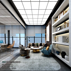 3D66 2018 Office Meeting Reception Room Modern style A033 