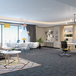 3D66 2018 Office Meeting Reception Room Modern style A035 