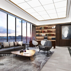 3D66 2018 Office Meeting Reception Room Modern style A040 