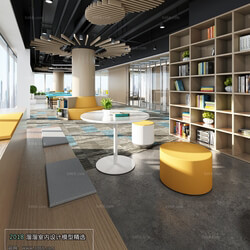 3D66 2018 Office Meeting Reception Room Modern style A041 