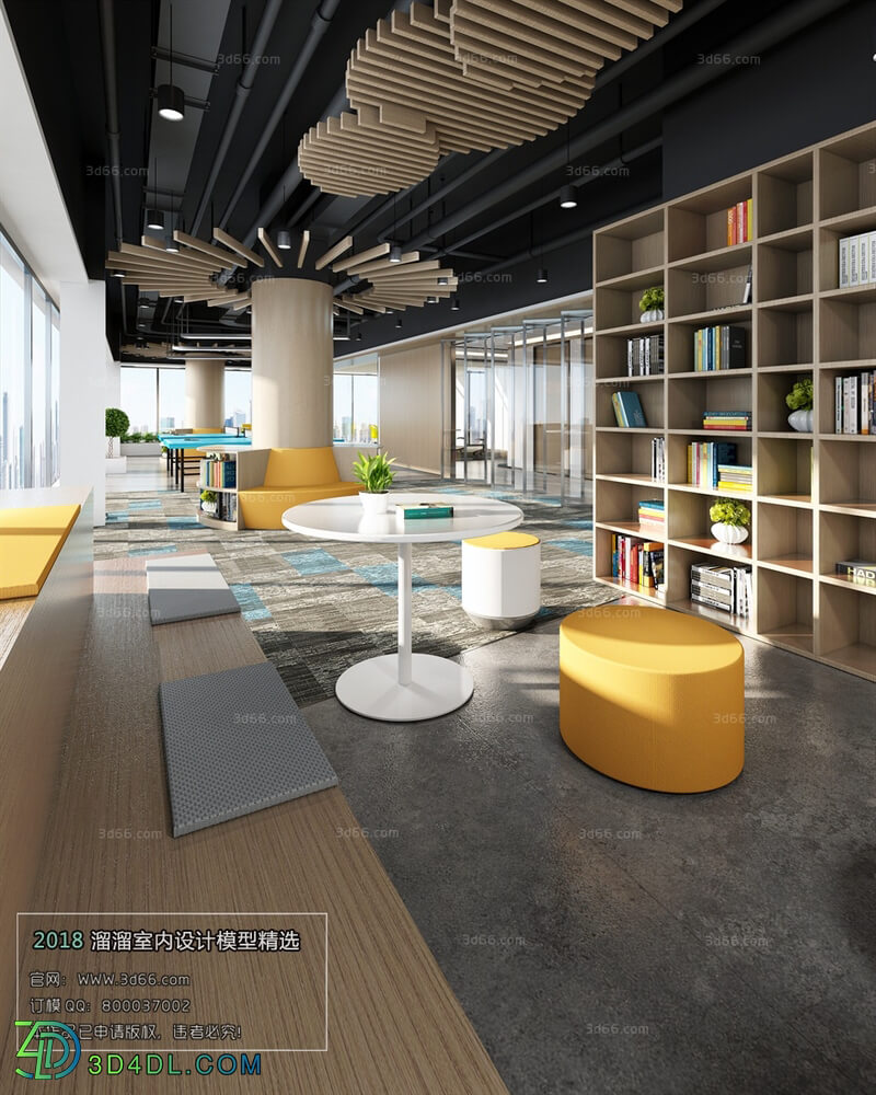 3D66 2018 Office Meeting Reception Room Modern style A041