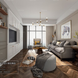 3D66 2018 Sitting room space Mix style J008 