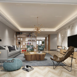 3D66 2018 Sitting room space Modern style A024 