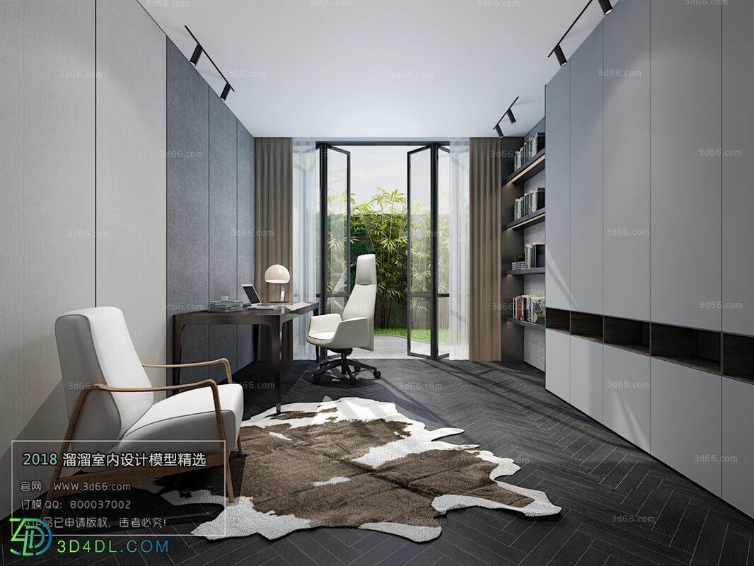 3D66 2018 Study Modern style A003