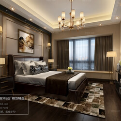 3D66 2018 bedroom Modern style A012 