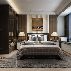 3D66 2018 bedroom Modern style A013 