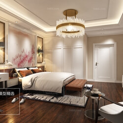 3D66 2018 bedroom Modern style A016 