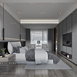 3D66 2018 bedroom Modern style A019 