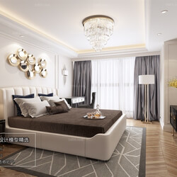 3D66 2018 bedroom Modern style A024 