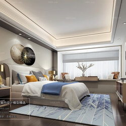 3D66 2018 bedroom Modern style A037 