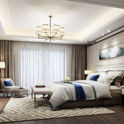 3D66 2018 bedroom Modern style A040 