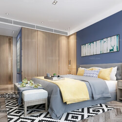 3D66 2018 bedroom Modern style A047 