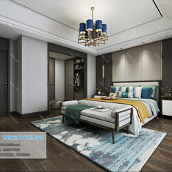 3D66 2019 Bedroom Chinese style C005 