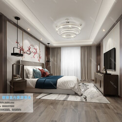 3D66 2019 Bedroom Chinese style C028 