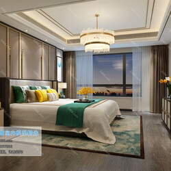 3D66 2019 Bedroom Chinese style C031 