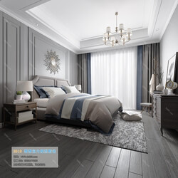 3D66 2019 Bedroom European style D019 