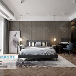 3D66 2019 Bedroom Industrial style H002 