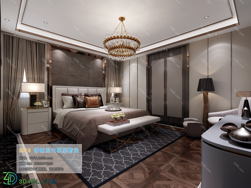 3D66 2019 Bedroom Modern style A002