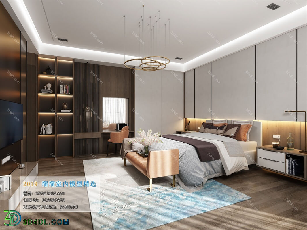 3D66 2019 Bedroom Modern style A003