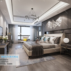3D66 2019 Bedroom Modern style A004 