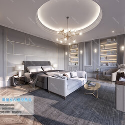 3D66 2019 Bedroom Modern style A006 
