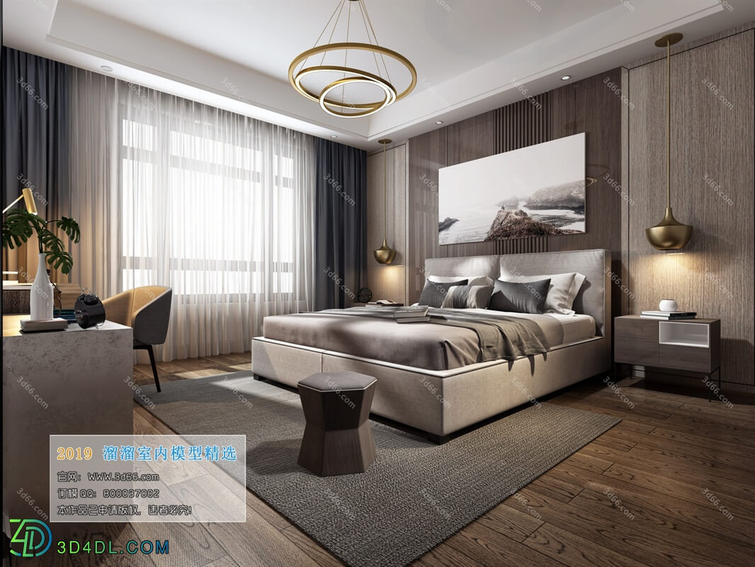 3D66 2019 Bedroom Modern style A010