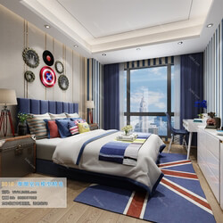 3D66 2019 Bedroom Modern style A012 