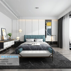 3D66 2019 Bedroom Modern style A013 