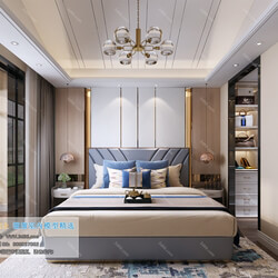 3D66 2019 Bedroom Modern style A014 