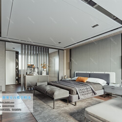 3D66 2019 Bedroom Modern style A015 